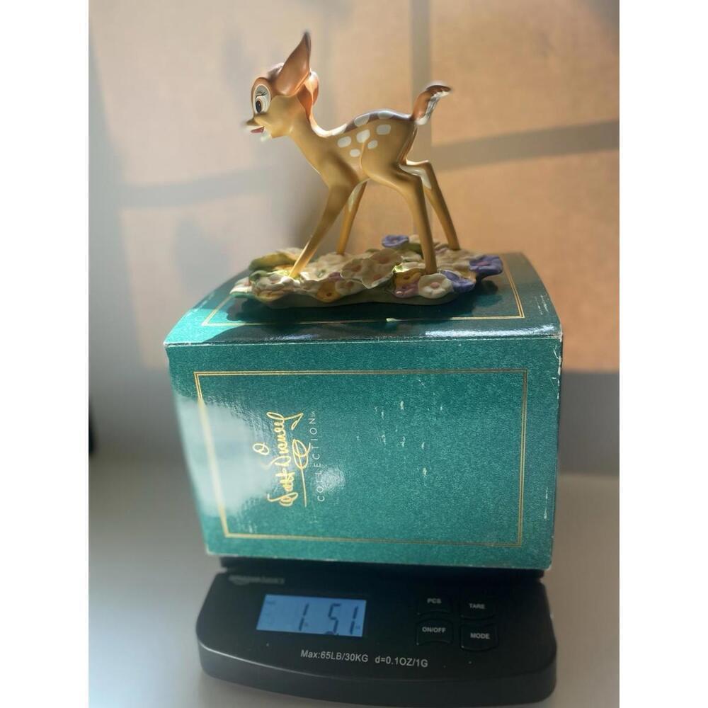 WDCC Walt Disney Classics Collection Bambi Purty Flower with COA & Box - Picture 7 of 8